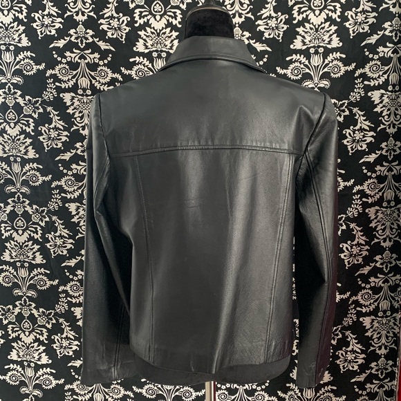 🦇 Vintage 90’s Leather Jacket 🦇 - Picture 2 of 12